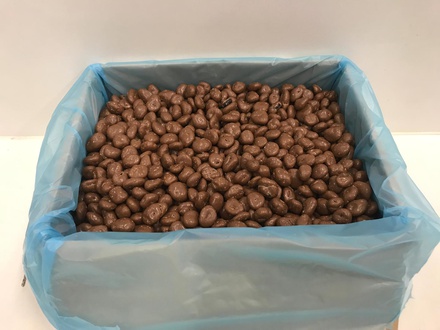 Chocolade rozijnen Melk 5kg